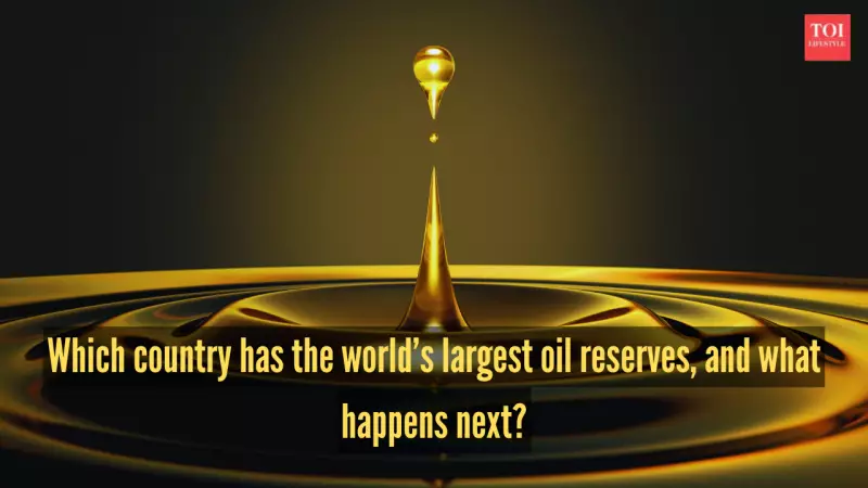 Venezuela Tops Global Oil Reserves: 303 Billion Barrels vs Saudi Arabia's 267 Billion