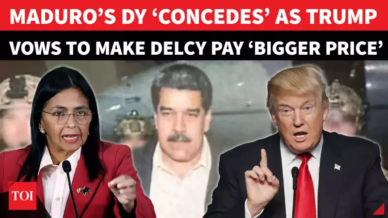Venezuela's Delcy Offers Oil Deal to Trump After Maduro's Capture