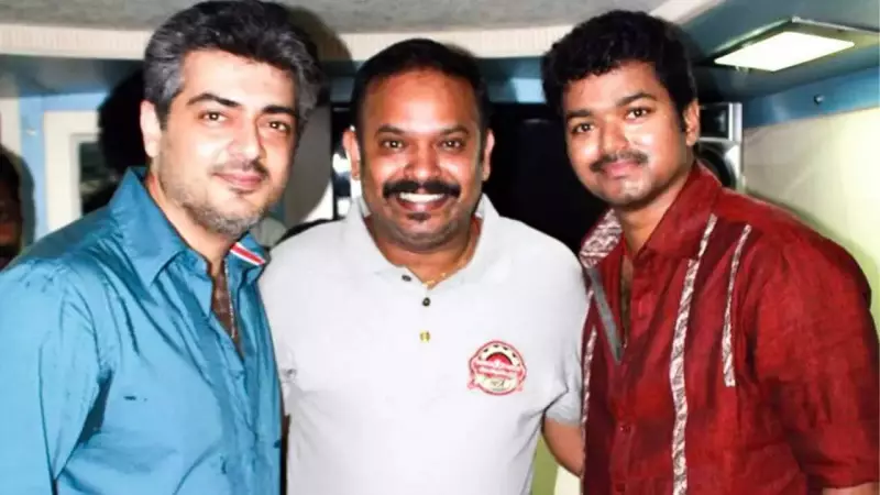 Venkat Prabhu's Old 'Mankatha' Photo with Ajith & Vijay Sparks Viral Nostalgia