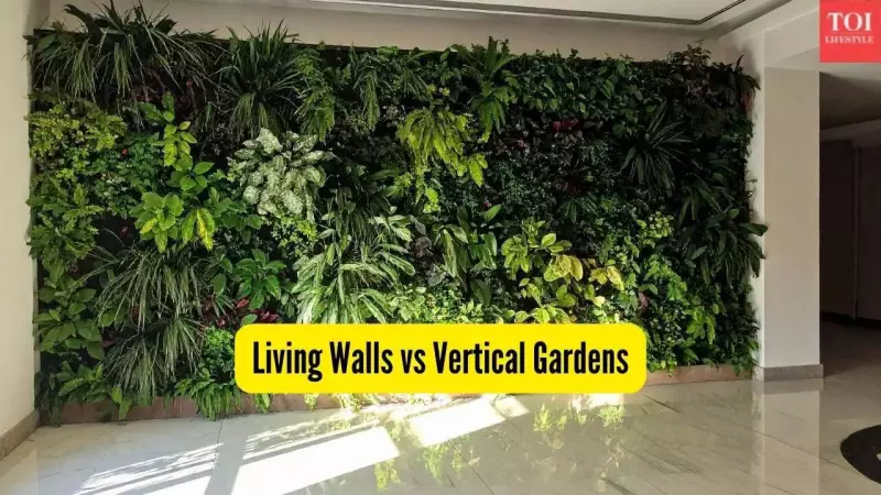Vertical Gardens vs Living Walls: Key Differences for Urban Homes