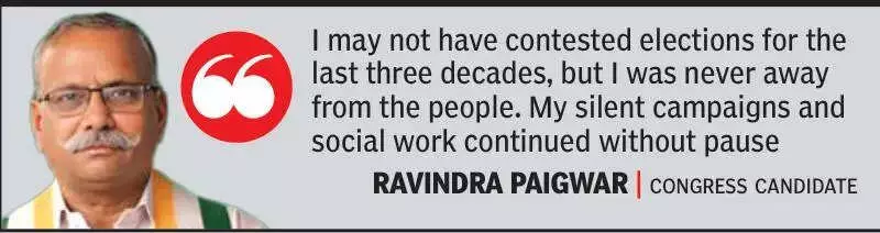 Veteran Ravindra Paigwar Returns to Nagpur Politics After 34 Years