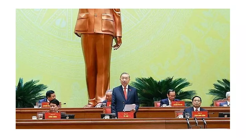 Vietnam Communist Party Confirms To Lam as State Leader for Next 5 Years