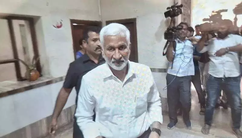 Vijayasai Reddy Claims Jagan Unaware of Liquor Scam, Alleges Coterie Conspiracy