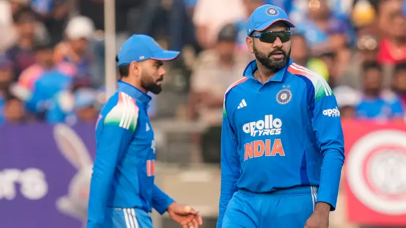 Virat Kohli, Rohit Sharma Honored at BCA Stadium Before IND vs NZ 1st ODI