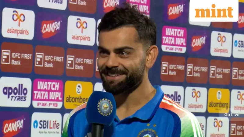 Virat Kohli's 93-run masterclass seals India's 4-wicket win vs NZ, POTM trophy goes to mom