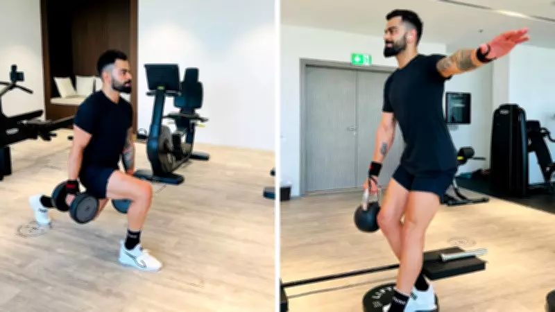Virat Kohli's Intense Gym Videos Go Viral, Fans Hail His Fitness Dedication