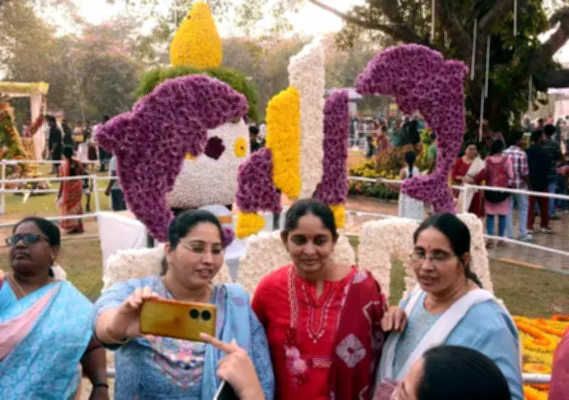 Visakha Utsav Flower Show Extended, New Road Project Launched in Vizag