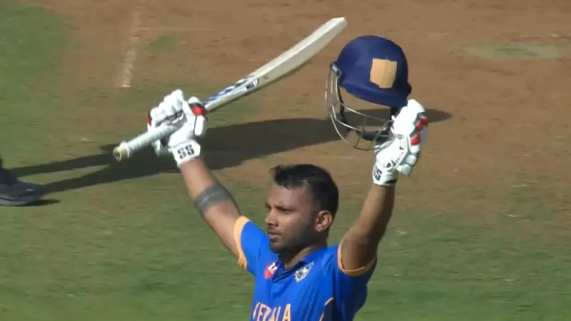 Vishnu Vinod's 175* Powers Kerala to 348/9 in Vijay Hazare Trophy