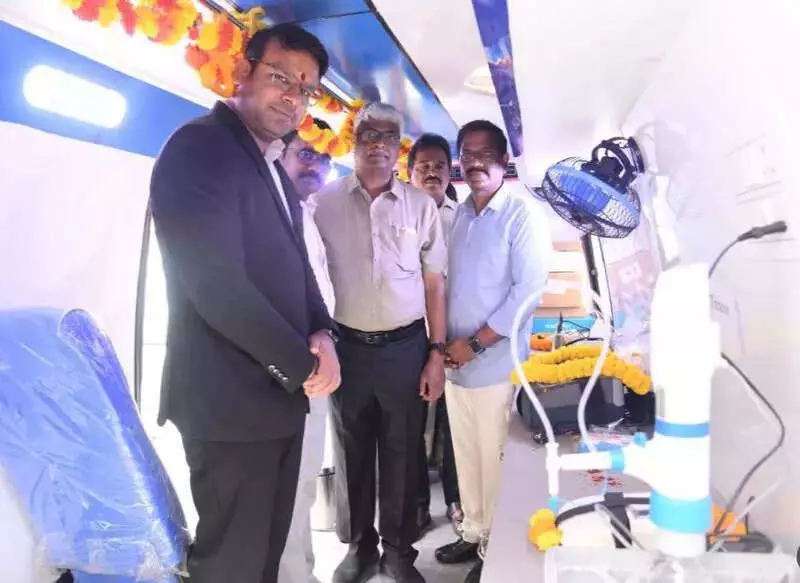 Vizag Launches Rs 40 Lakh Mobile Water Testing Lab, First in Andhra Pradesh
