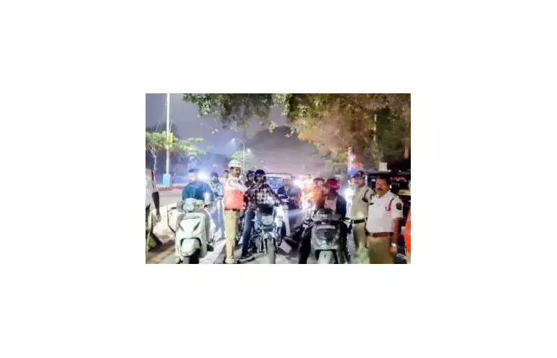Vizag Police Crack Down on New Year's Eve: 257 Booked for Drunk Driving