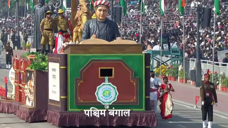 West Bengal's Republic Day Tableau Honors Freedom Struggle with 'Vande Mataram' Theme