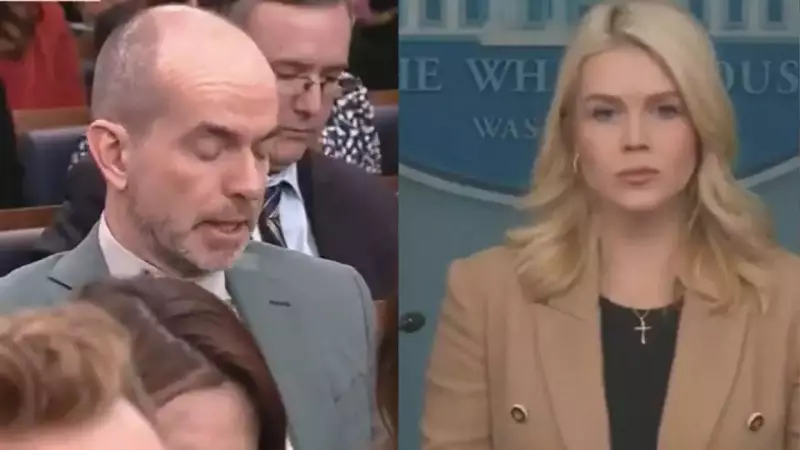 White House Press Secretary Confronts Irish Reporter Over ICE Shooting Question