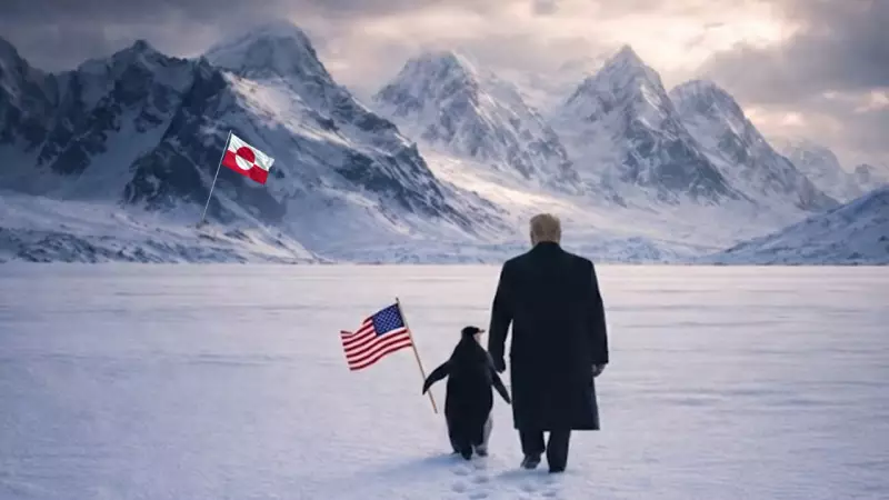 White House Uses AI-Generated 'Nihilist Penguin' Image to Amplify Trump's Greenland Pitch