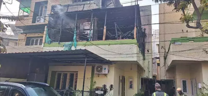 Woman Dies After Jumping From 2nd Floor to Escape Fire in Lucknow Flat