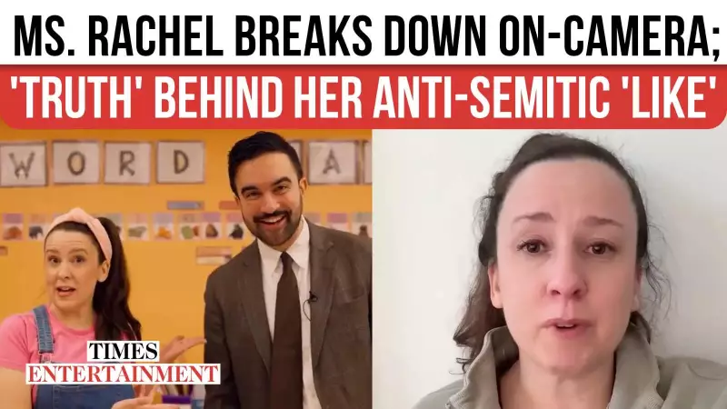 YouTube Star Ms. Rachel Sparks Outrage After Liking Antisemitic Comment