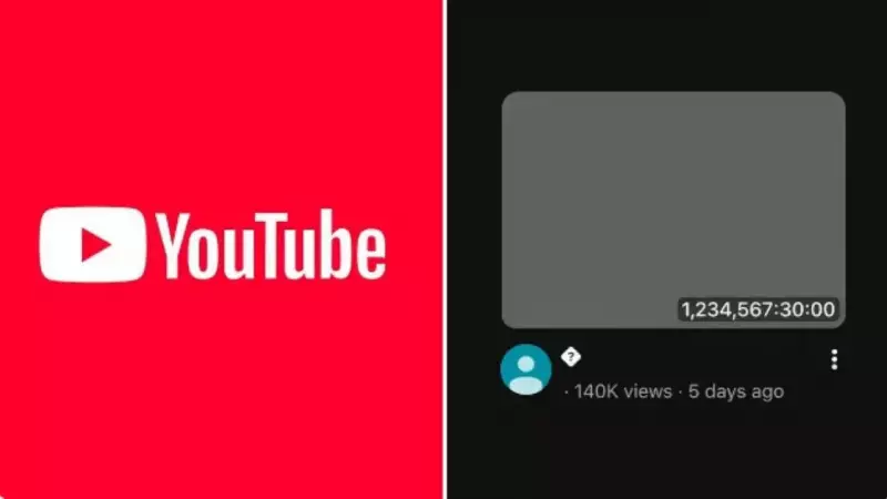 YouTube's Century-Long Black Screen Video Sparks Viral Mystery