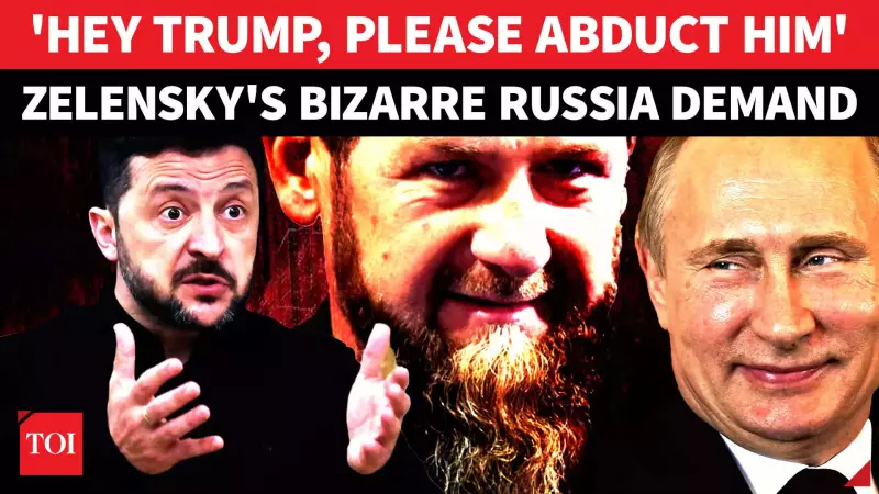 Zelensky Urges US to Target Chechen Leader Kadyrov After Maduro Capture