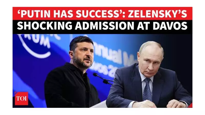 Zelensky's Davos Outburst: Accuses Europe of Empowering Putin, Questions Global Justice