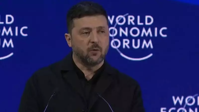 Zelenskyy Criticizes Europe's Security Inaction at Davos Forum