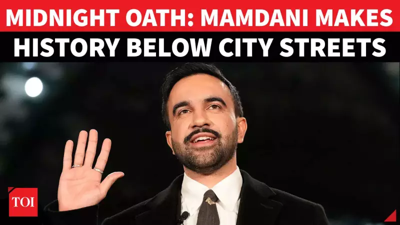 Zohran Mamdani Makes History as New York's First Muslim Mayor, Takes Oath on Quran
