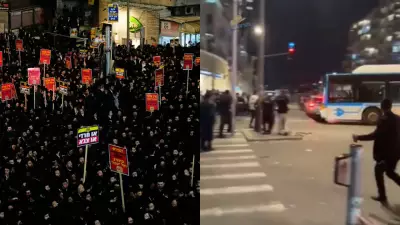 14-Year-Old Killed, 3 Injured as Bus Hits Ultra-Orthodox Protesters in Jerusalem