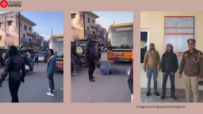 Agra Men Jailed After Stopping Bus for Push-up Reel: UP Police Acts Swiftly