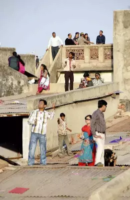 Ahmedabad's Walled City Terraces in High Demand for Uttarayan Celebrations