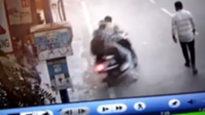 Armed Robbery at SBI Koti Branch in Hyderabad: Cash Snatched in Broad Daylight