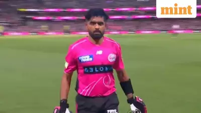 Babar Azam's Anger Overshadows Smith's Century in Sydney Derby Drama