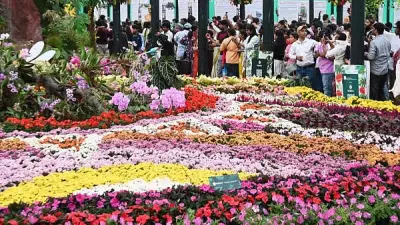 Bengaluru's Republic Day Flower Show Generates Rs 2.46 Crore Revenue