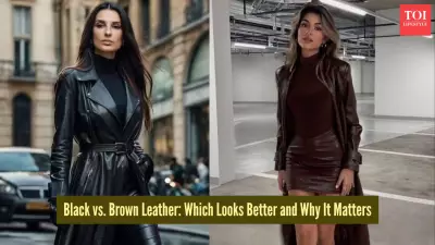 Chocolate Brown Leather Jackets Dethrone Black as the New Symbol of Quiet Luxury