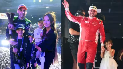 Formula E Drivers Share Heartwarming Podium Moments with Their Children