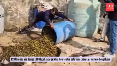 FSSAI Destroys 1,600 kg Toxic Pickles in Rajasthan: Safety Tips for Store-Bought Jars