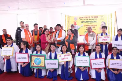 Gurugram School Leads 100 Hawans & Street Plays in Major Anti-Drug Drive