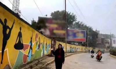 Gwalior's Yoga Mural Defaced: Class 11 Student's Viral Video Spurs Action