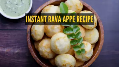 How to Make Instant Rava Appe: A Quick South Indian Breakfast Recipe