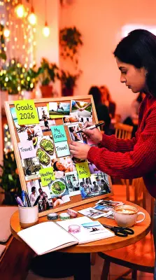 Hyderabad's Vision Board Trend: How Visualising Goals Boosts Wellness in 2026