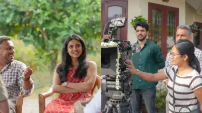 Mamitha Baiju & Nivin Pauly Start Shooting 'Bethlehem Kudumba Unit'