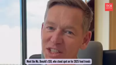 McDonald's CEO Predicts 2026 Food Trends: Fiber, Sweet-Spicy, Beverage Innovation
