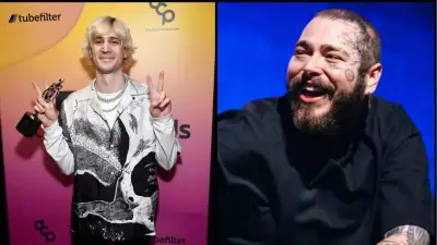 Post Malone's Awkward Backflip Fall During xQc Stream Goes Viral