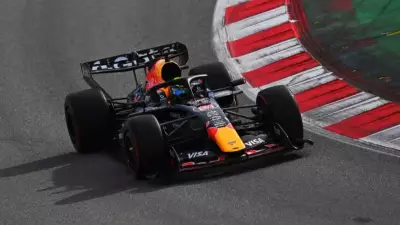 Rain and Crash Disrupt F1 Testing in Barcelona as Hamilton Debuts Ferrari