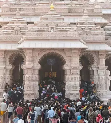 Ram Temple's 20-Acre Green Park Nears Completion Ahead of Grand Opening