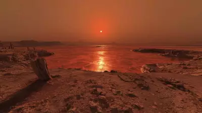 Scientists Map Ancient Arctic-Sized Ocean on Mars Using New Evidence