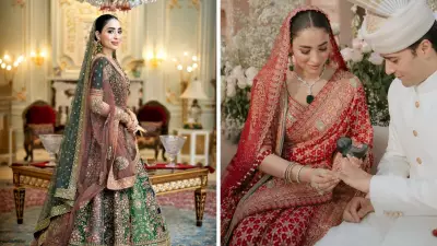 Shanzay Ali Stuns in Traditional Gown at Rohail Wedding