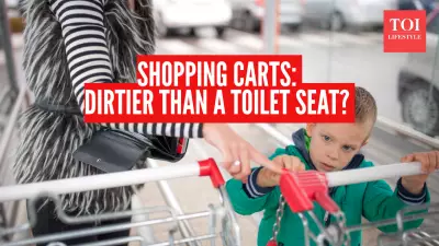 Shopping Cart Hygiene Alert: Study Finds More Germs Than Public Toilets