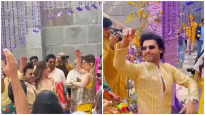 Stebin Ben & Nupur Sanon's Udaipur Wedding Festivities Begin with Joyous Haldi