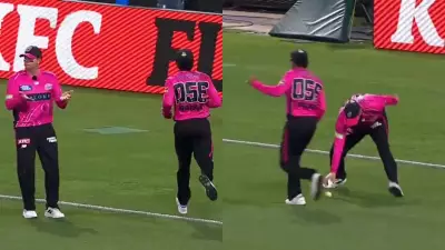 Steve Smith Frustrated by Babar Azam's Fielding Blunder in BBL Clash