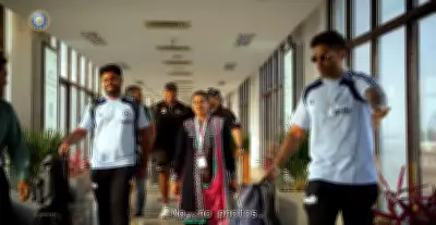 Suryakumar Yadav's Airport Antics Spotlight Sanju Samson Ahead of T20 World Cup