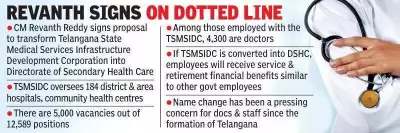 Telangana Govt to Transform TSMSIDC into Directorate of Secondary Health Care