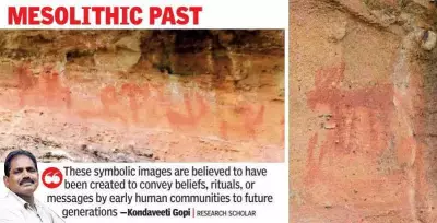 Telangana: MANUU Scholar Discovers Prehistoric Rock Art Site Near Palwancha